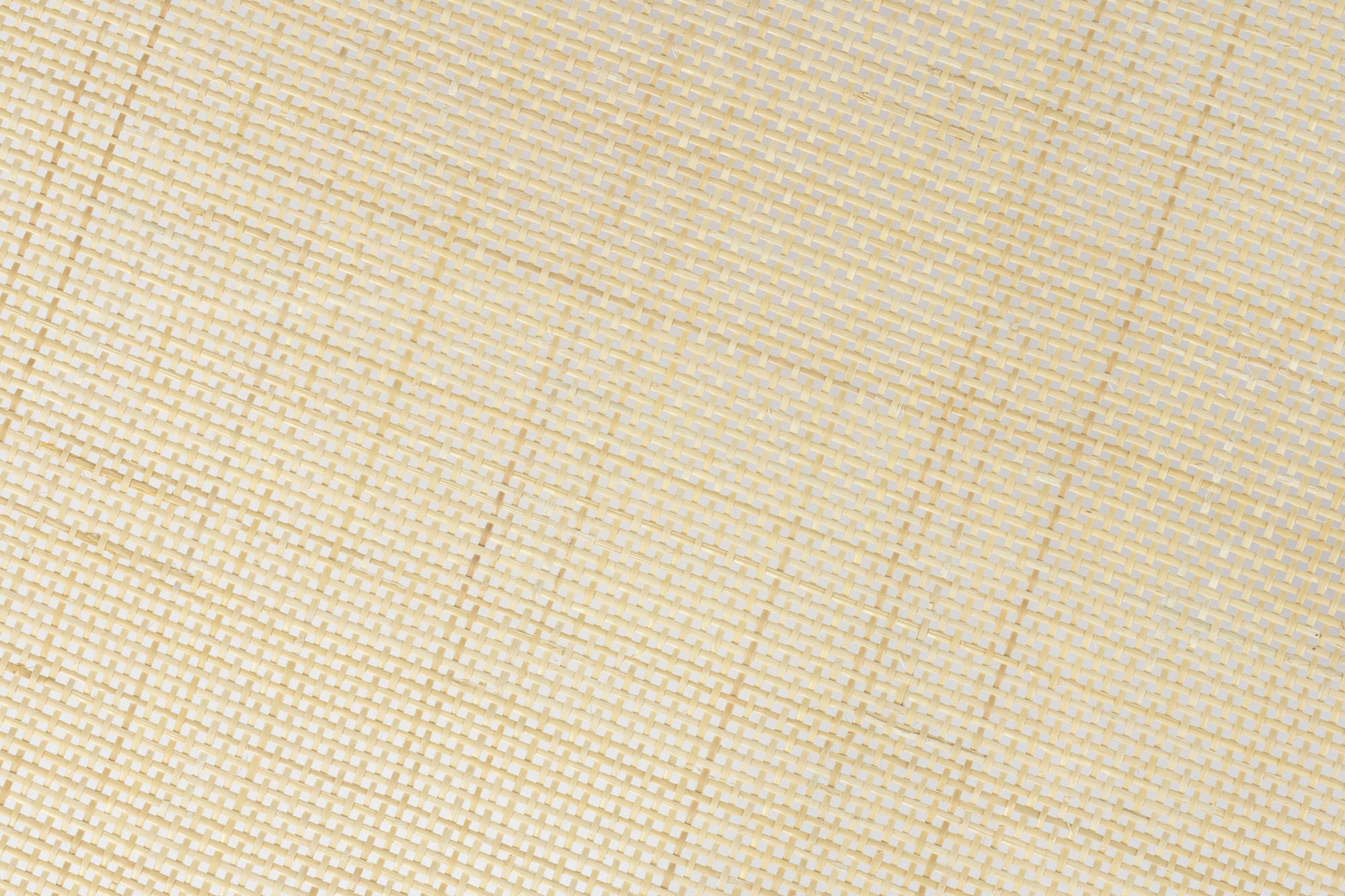 Haru Natural Wood Rattan & Glass Round Coffee Table